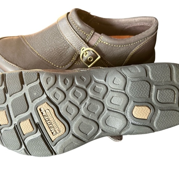 Merrell women’s brown slip on shoes size 7.5 - Picture 3 of 3